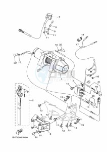 YFM450FWBD KODIAK 450 EPS (BHT2) drawing WINCH