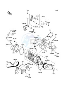 JET_SKI_ULTRA_300X JT1500HDF EU drawing Super Charger