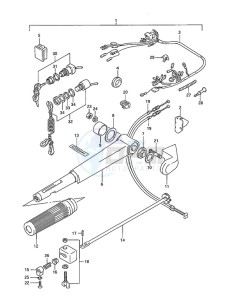 dt 30c drawing Tiller Handle