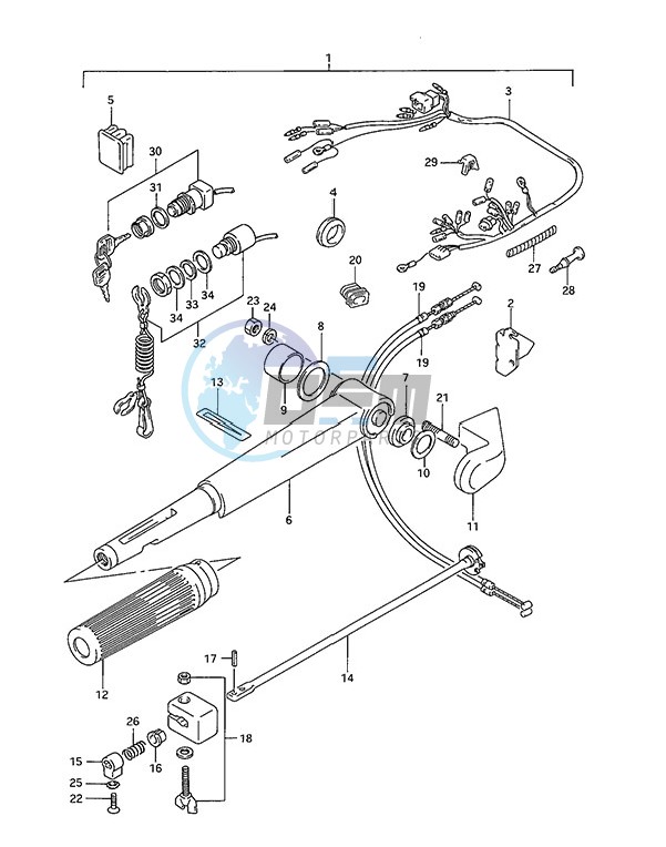 Tiller Handle