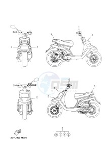 CW50N BOOSTER (2B7L 2B7M) drawing GRAPHIC & EMBLEM