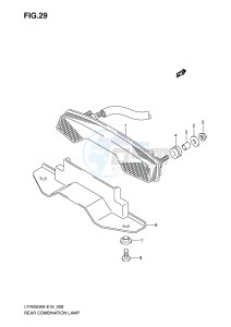 LT-R450 (E19) drawing REAR COMBINATION