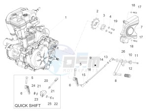 RS4 125 4T drawing Handlebar cover