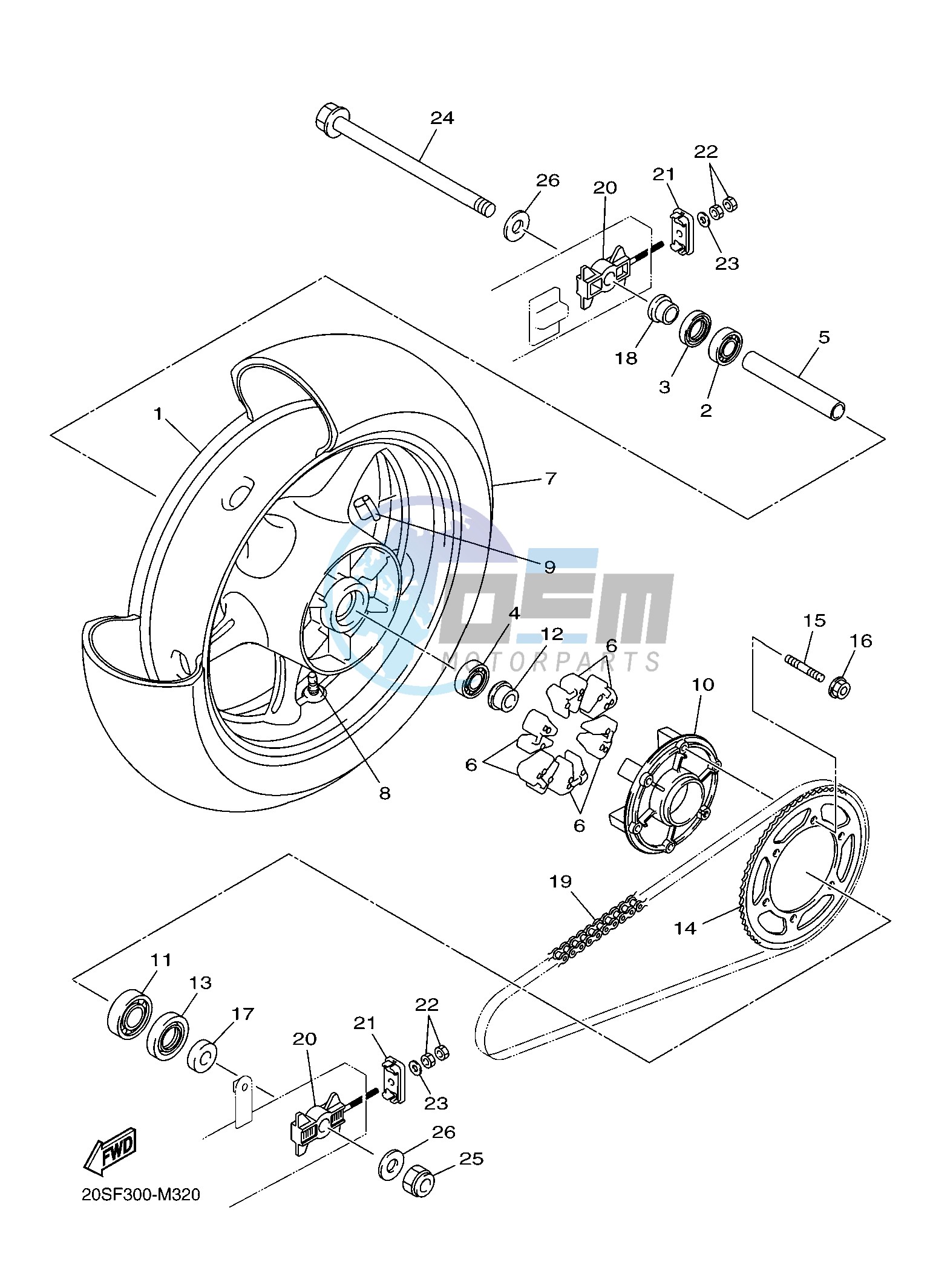 REAR WHEEL