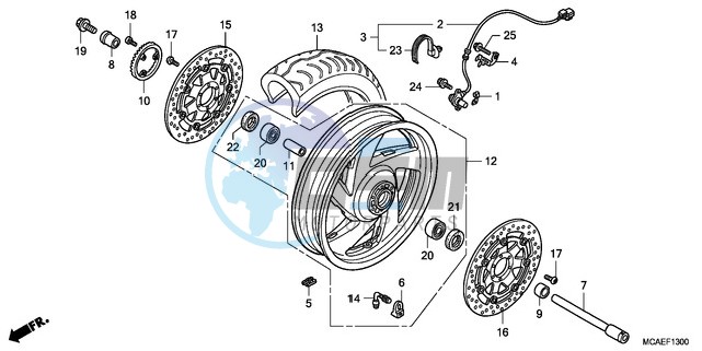 FRONT WHEEL