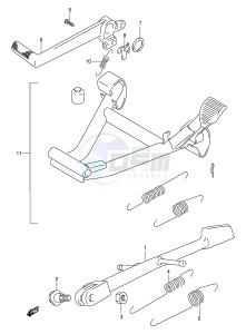 GSF250V (E24) Bandit drawing STAND