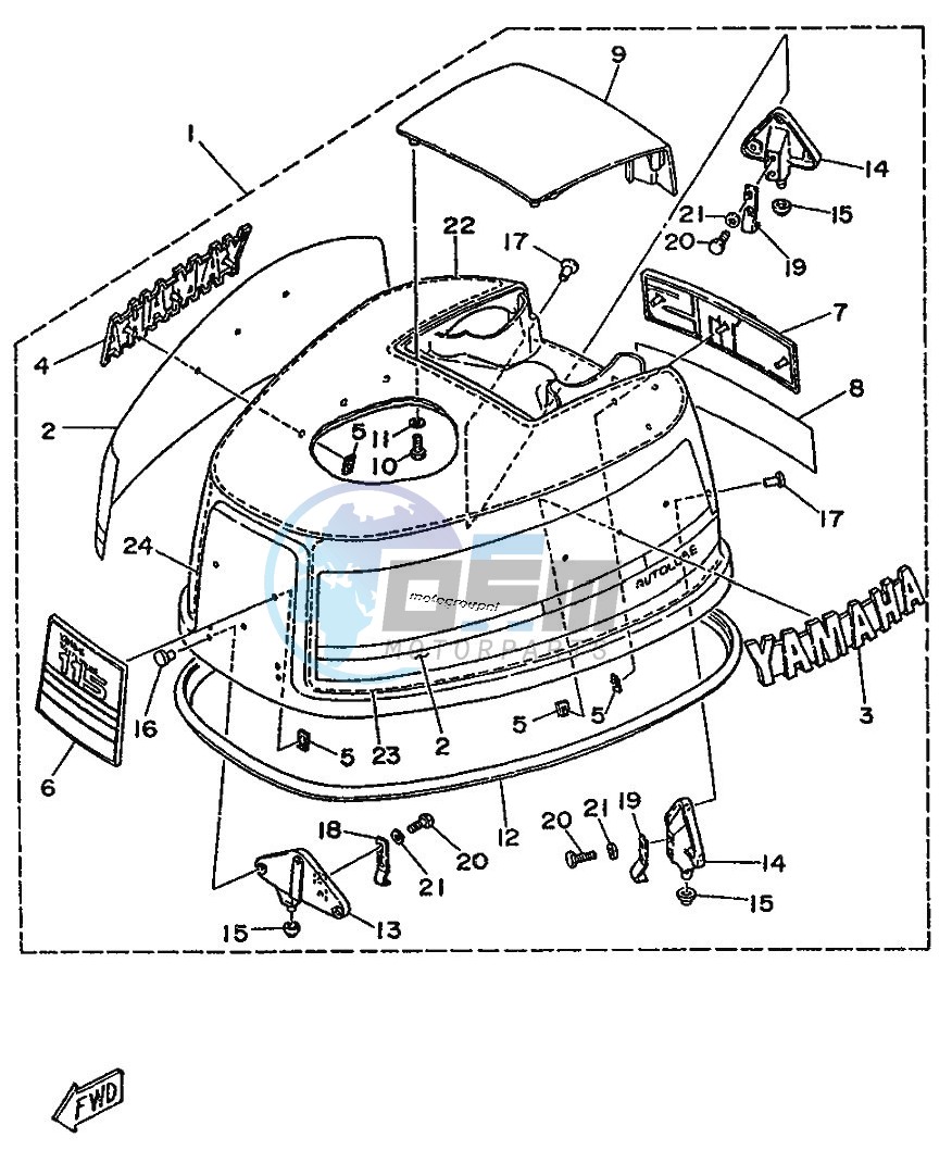 TOP-COWLING