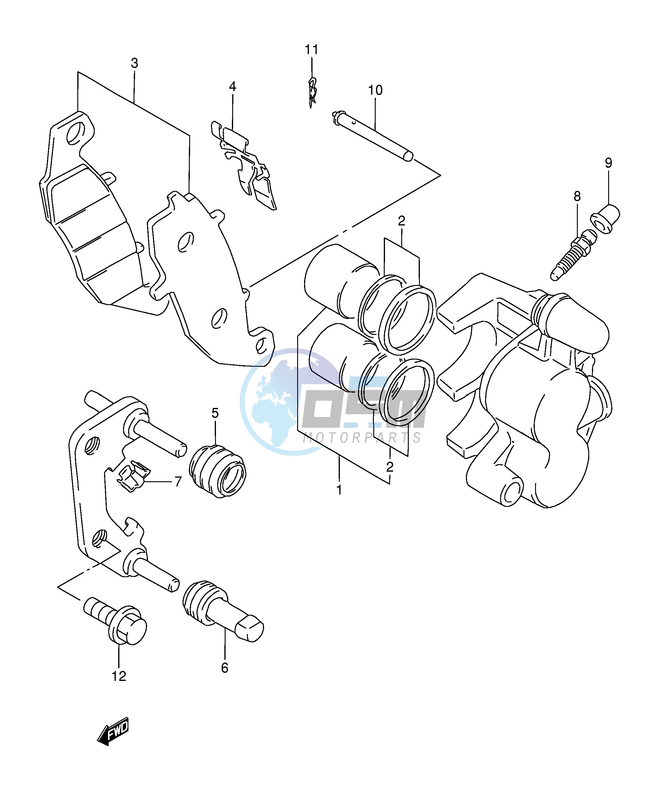 FRONT CALIPER