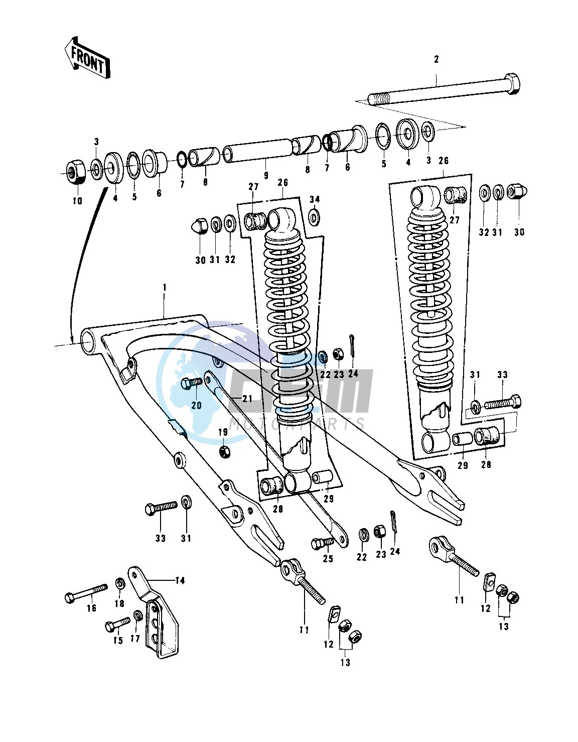 SWING ARM_SHOCK ABSORBERS