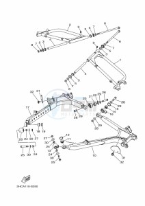 YXZ1000E YXZ1000R SS (B5JF) drawing REAR ARM