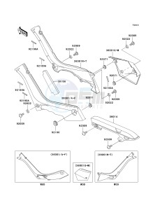 AN 110 C (C6-C7) drawing SIDE COVERS_CHAIN COVER