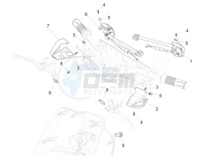 SPRINT 150 4T 3V IE ABS E3 (EMEA) drawing Selectors - Switches - Buttons