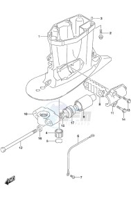 DF 200A drawing Drive Shaft Housing (C/R)