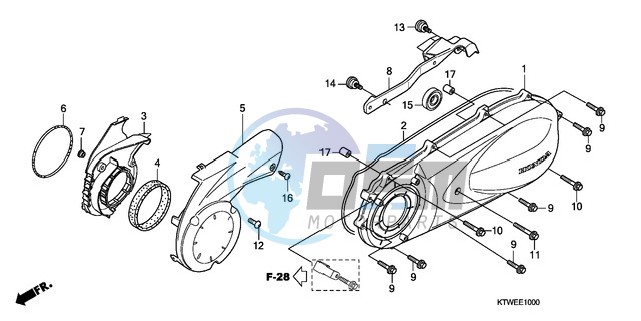 LEFT CRANKCASE COVER