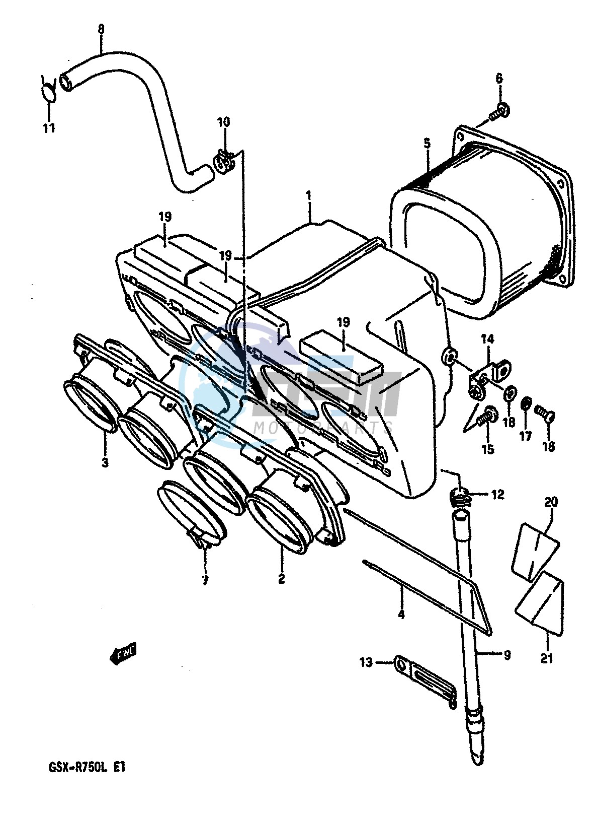 AIR CLEANER (MODEL J K)