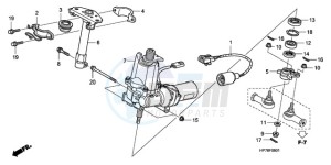 TRX420FPA9 Australia - (U) drawing STEERING SHAFT (EPS)