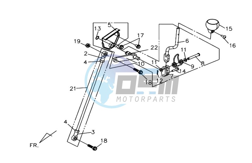 SHIFT ROD - SHIFT LEVER