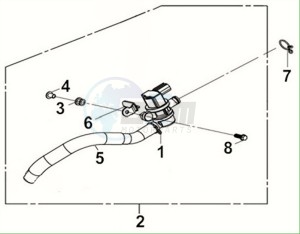 JOYRIDE S 125I (LF12W2-EU) (L7-L9) drawing A.I.S.V.