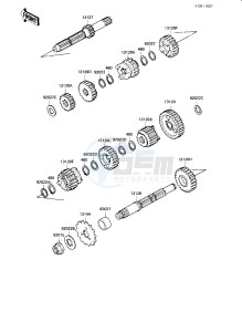 KE 175 D [KE175] (D4-D5) [KE175] drawing TRANSMISSION -- 82-83 KE175-D4_D5- -