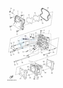 CZD300-A XMAX 300 (BMK1) drawing STEERING