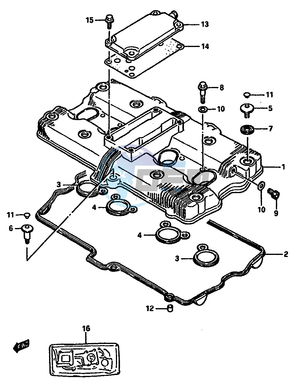 CYLINDER HEAD COVER