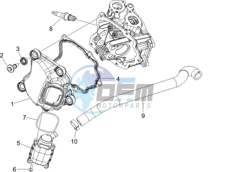 Cylinder head cover