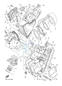 WR250R (BN32 BN31 BN33) drawing INTAKE