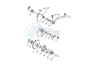 XC CYGNUS R 125 drawing STARTER