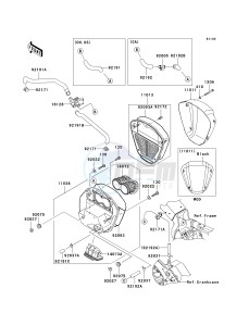 VN 2000 G [VULCAN 2000] (8F-9F) G8F drawing AIR CLEANER