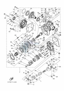 YFM450FWBD KODIAK 450 EPS (BEYL) drawing DRIVE SHAFT