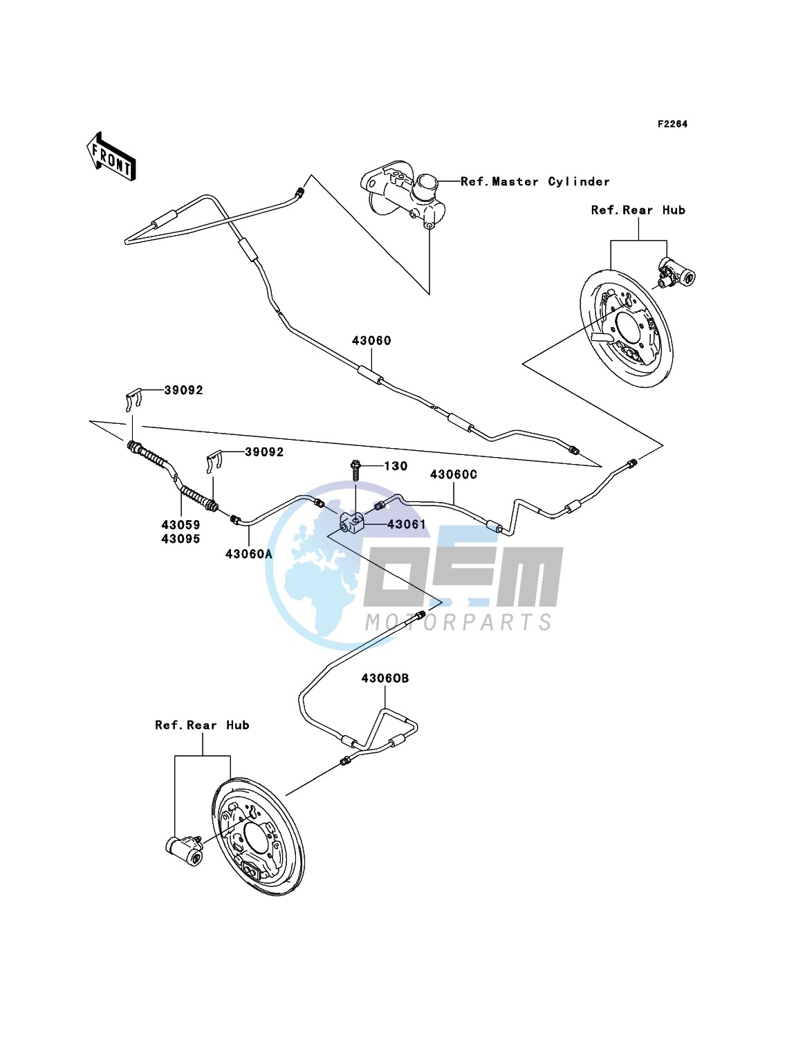 Rear Brake Piping