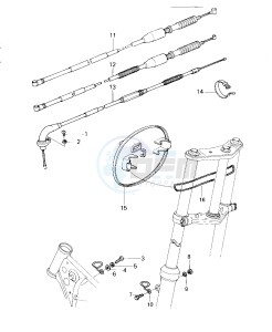 KDX 80 A [KDX80] (A1-A2) [KDX80] drawing CABLES_NUMBER PLATE