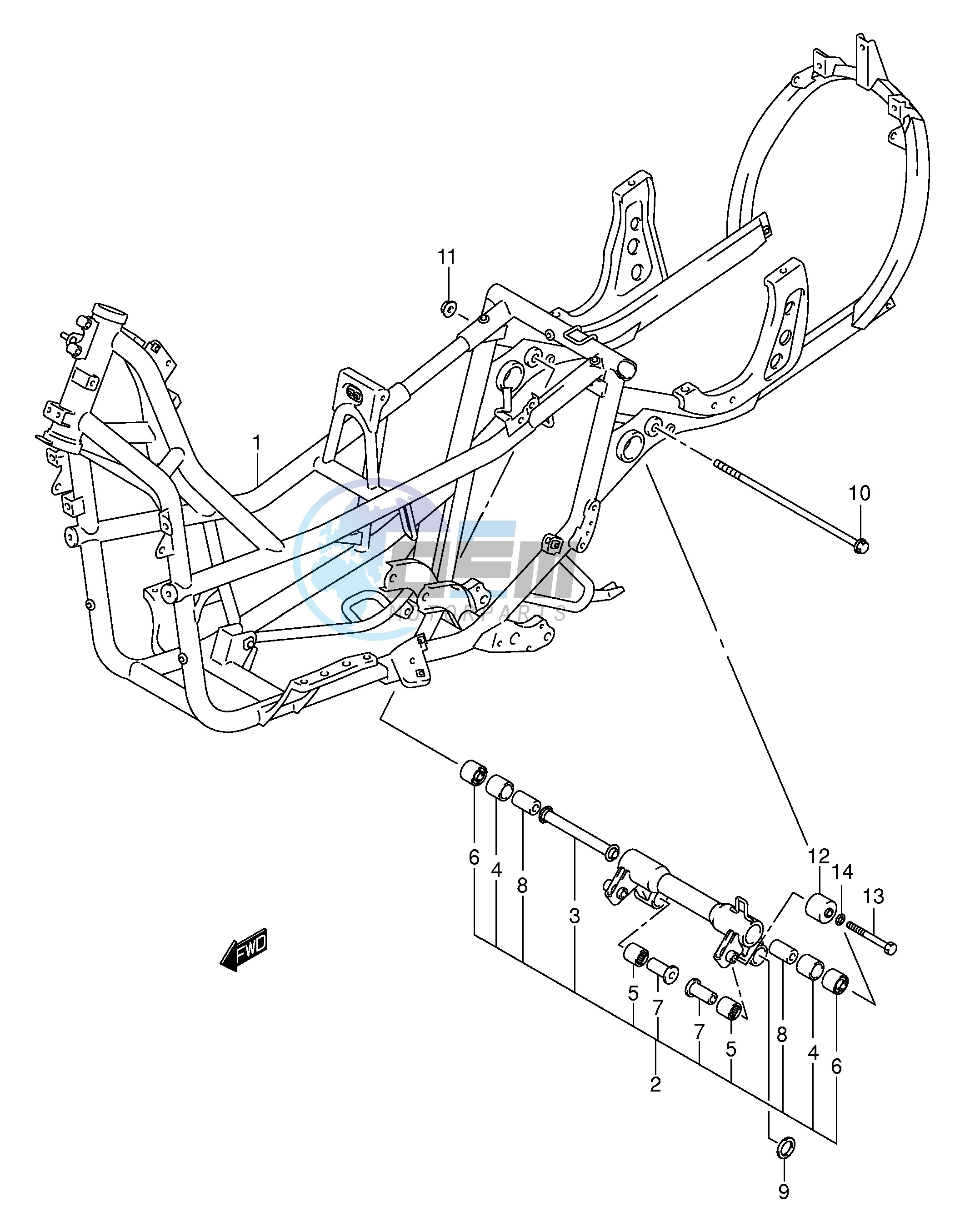 FRAME (MODEL K1 K2)