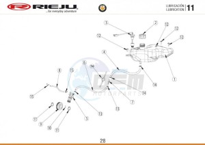 BYE-BIKE-EURO4-RED 50 drawing LUBRICATION