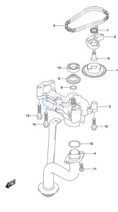 DF 250 drawing Oil Pump