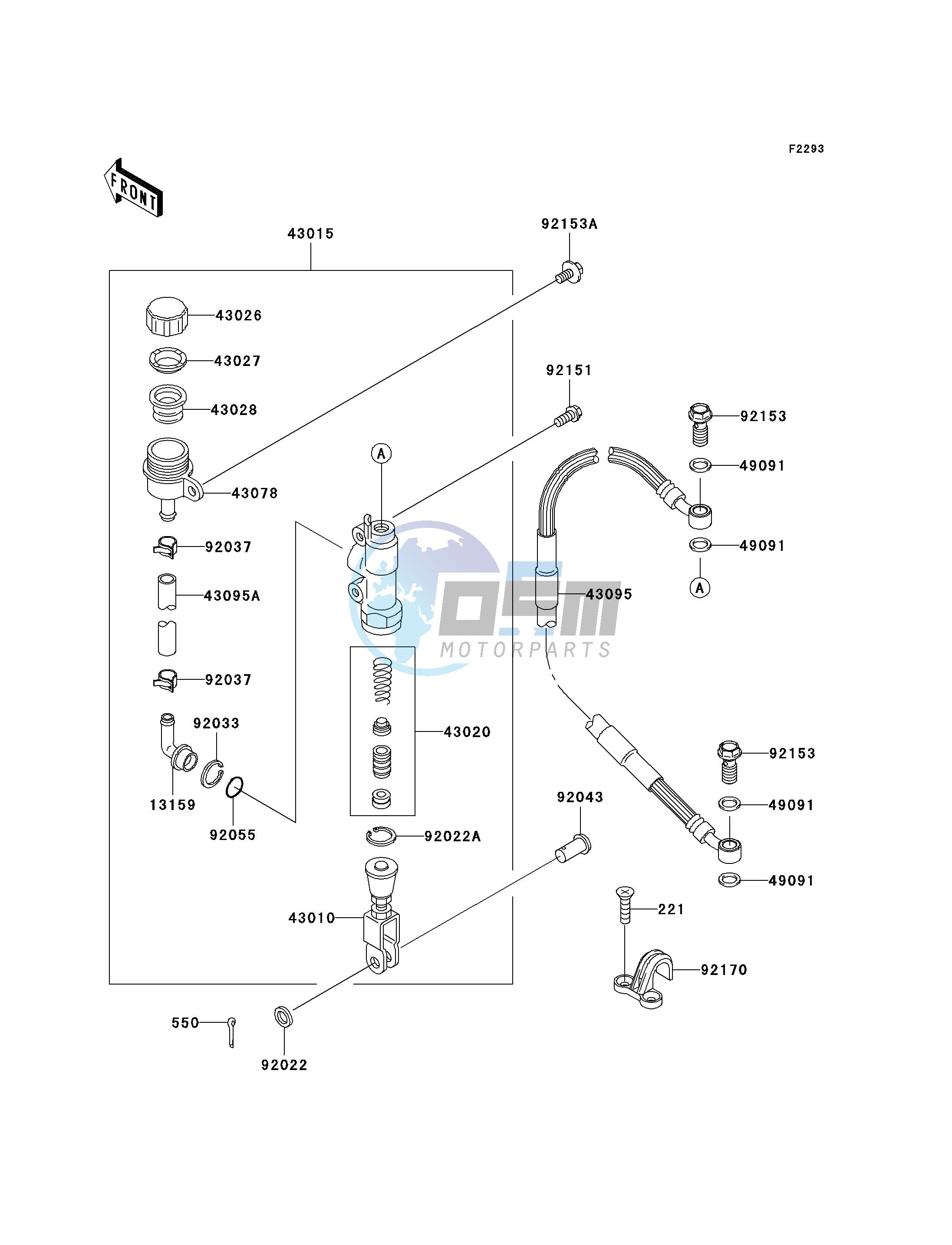 REAR MASTER CYLINDER