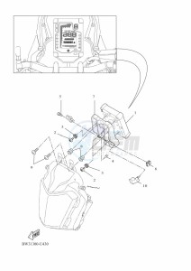 XTZ690 TENERE 700 (BMB8) drawing METER