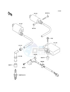 ER-5 ER500-C5P GB XX (EU ME A(FRICA) drawing Ignition System