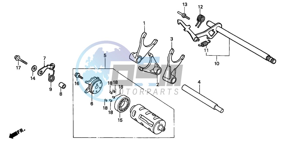 GEARSHIFT DRUM