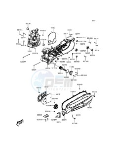 J125 SC125AGFA XX (EU ME A(FRICA) drawing Crankcase