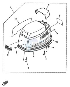 25J drawing TOP-COWLING