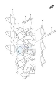 DF 250 drawing Intake Manifold