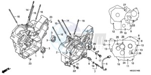 VT750CA9 Ireland - (EK / ST) drawing CRANKCASE