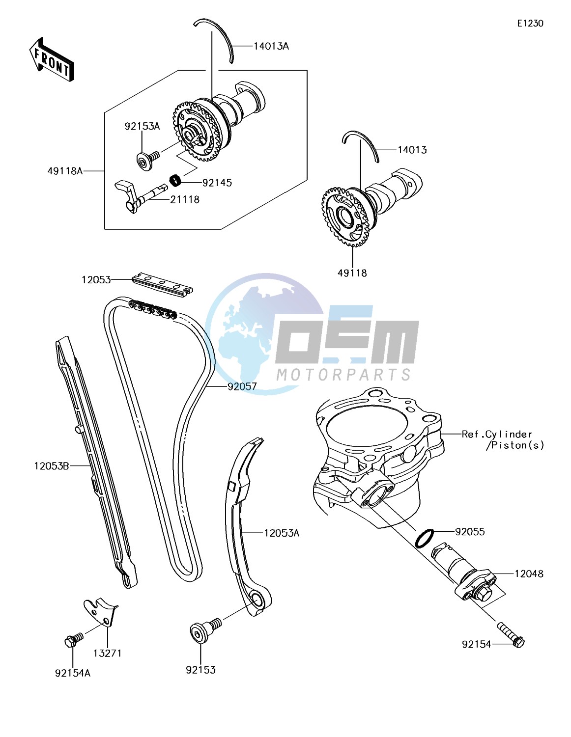 Camshaft(s)/Tensioner