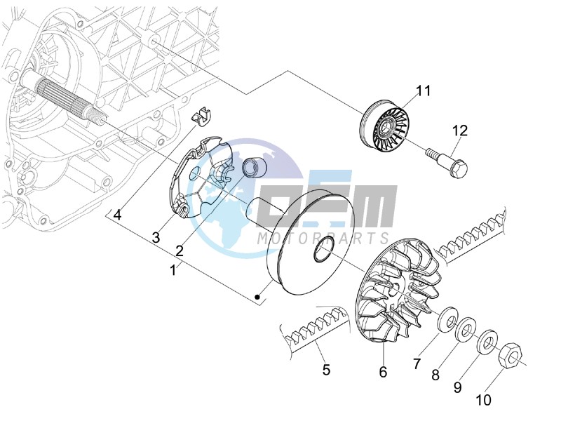 Driving pulley