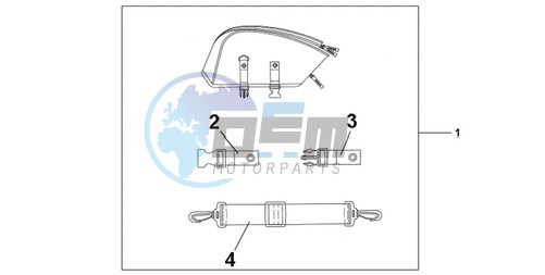 REAR SEAT BAG