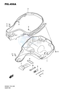 UH200 ABS BURGMAN EU drawing HELMET BOX