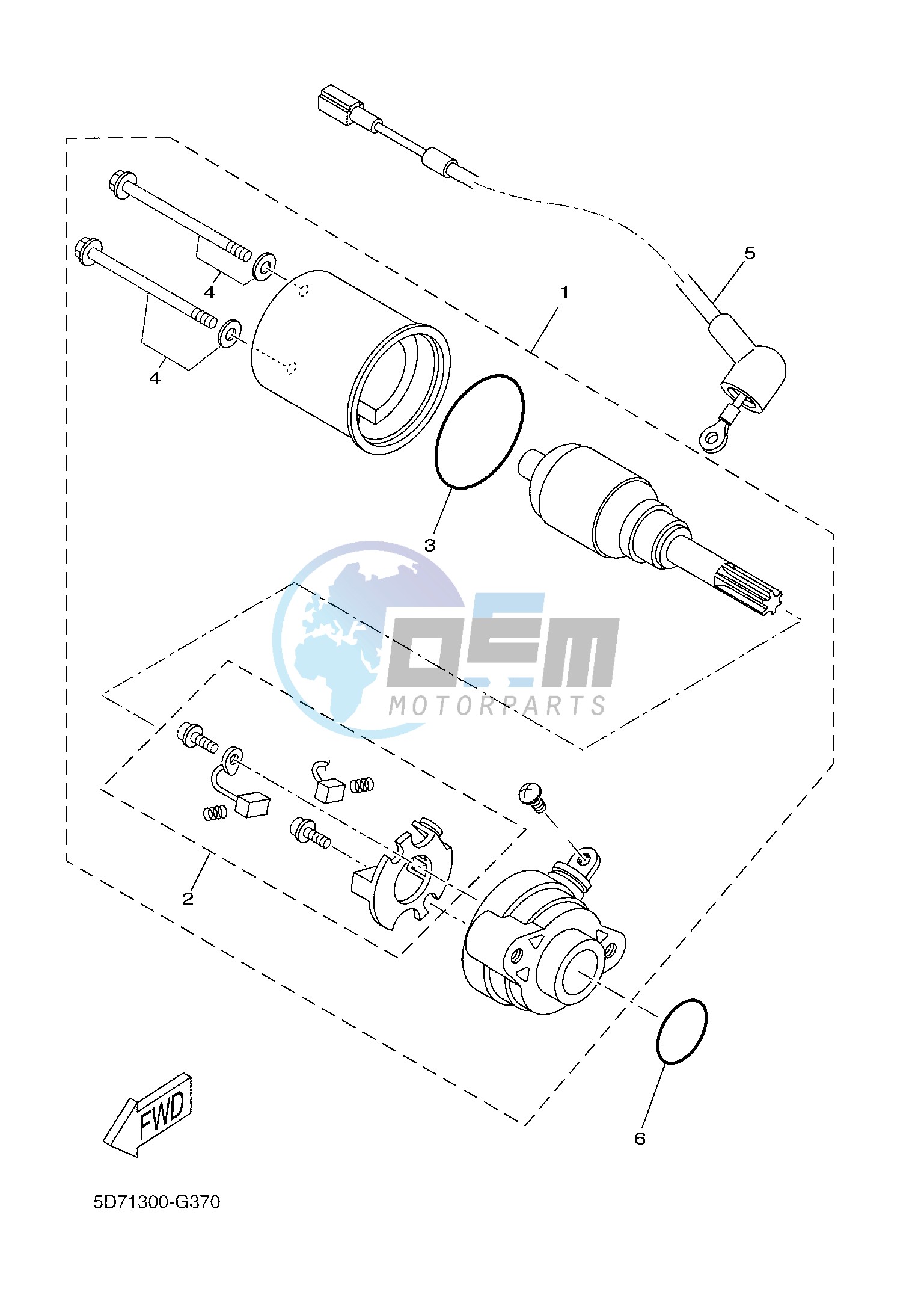 STARTING MOTOR