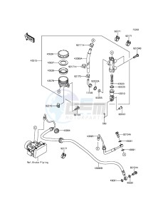 ER-6N_ABS ER650FCF XX (EU ME A(FRICA) drawing Rear Master Cylinder