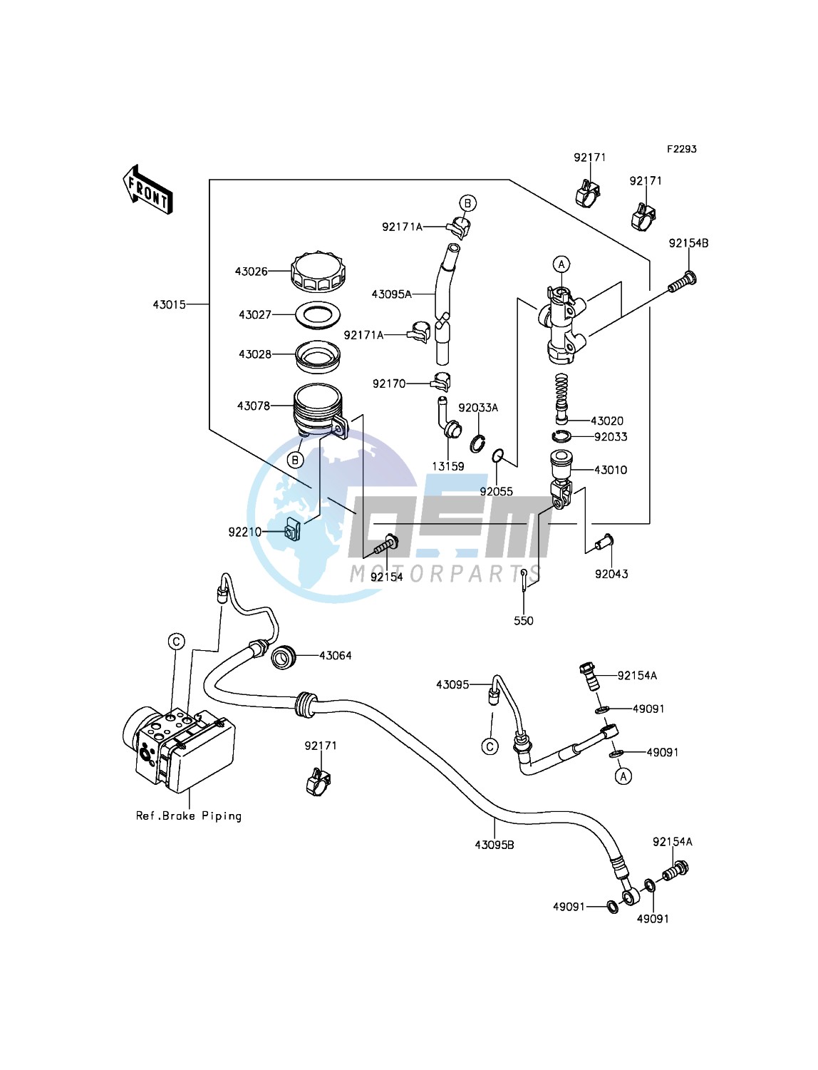 Rear Master Cylinder